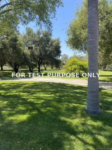 Demo/Test Data 15847 Mac Tan Lane, Valley Center, Ca 92082