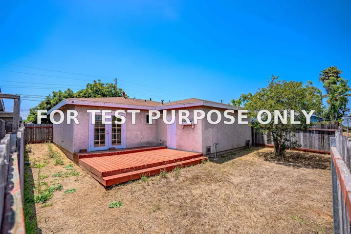 Demo/Test Data 765 Elkwood Ave, Imperial Beach, CA 91932