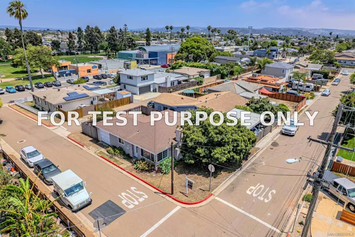 Demo/Test Data 765 Elkwood Ave, Imperial Beach, CA 91932