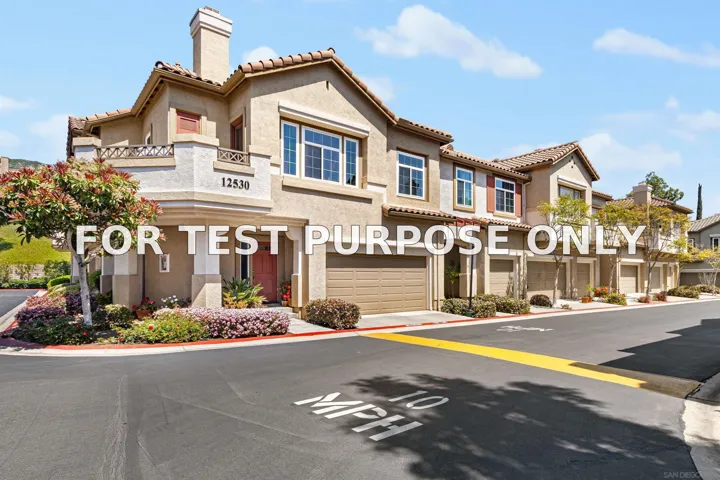 Demo/Test Data 12530 Heatherton Ct Unit 31, San Diego, CA 92128