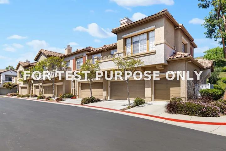 Demo/Test Data 12530 Heatherton Ct Unit 31, San Diego, CA 92128
