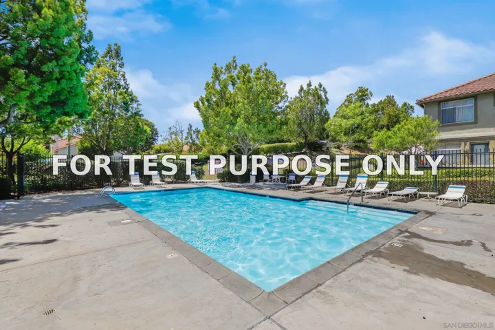 Demo/Test Data 12530 Heatherton Ct Unit 31, San Diego, CA 92128