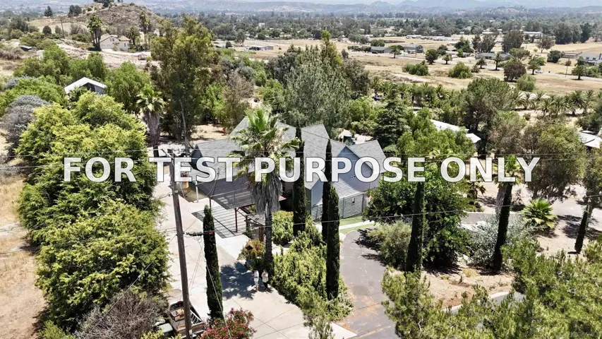 Demo/Test Data 995 Laky Ln, Ramona, CA 92065