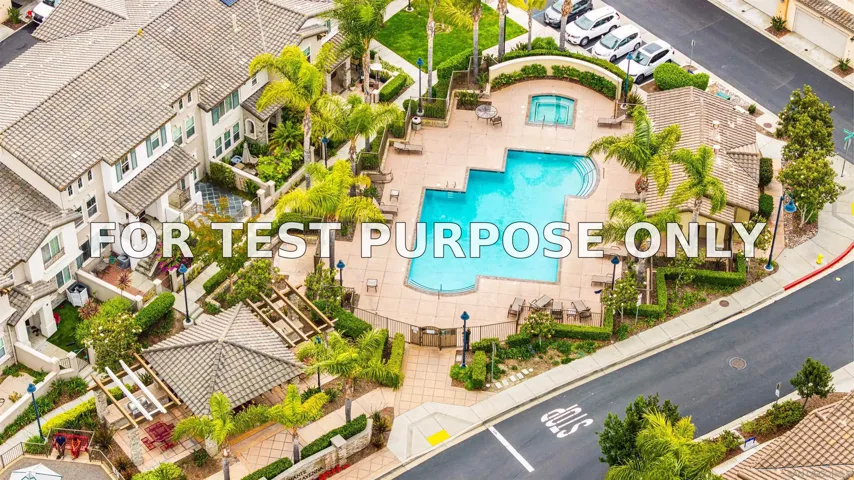 Demo/Test Data 10429 Whitcomb Way Unit #125, San Diego, CA 92127