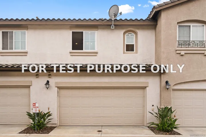 Demo/Test Data 10429 Whitcomb Way Unit #125, San Diego, CA 92127