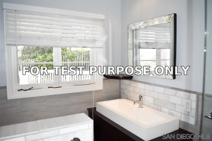 Demo/Test Data 7851 Hillside Dr, La Jolla, CA 92037