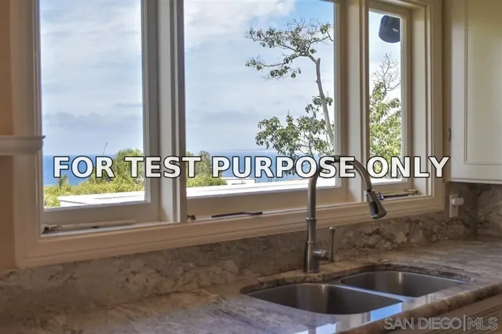 Demo/Test Data 7851 Hillside Dr, La Jolla, CA 92037