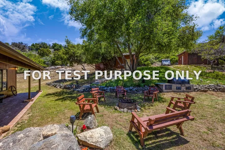 Demo/Test Data 10649 Boulder Creek Rd, Descanso, CA 91916