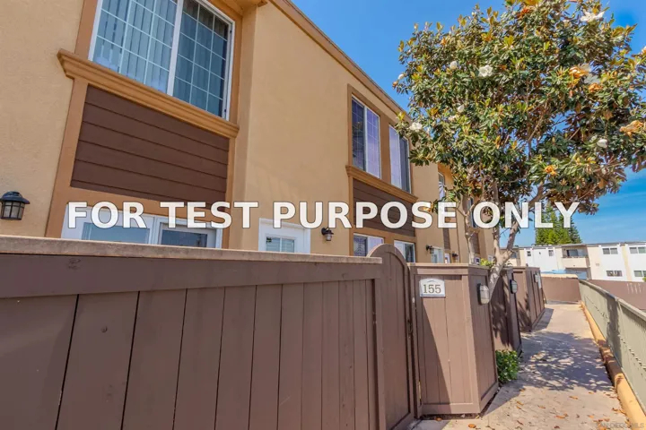 Demo/Test Data 5252 Balboa Arms Dr Unit #155, San Diego, CA 92117