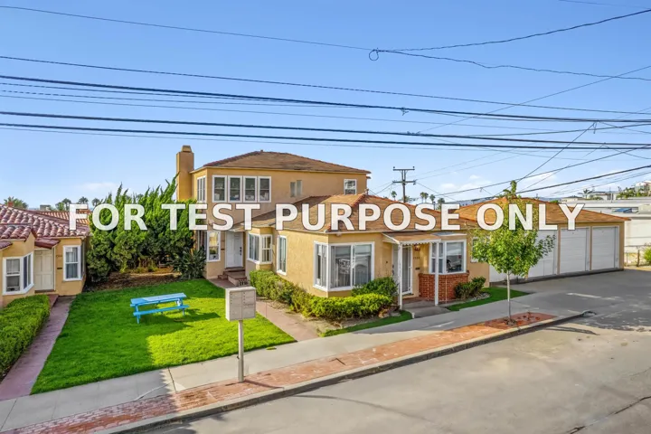 Demo/Test Data 1558-1564 Ebers St., San Diego, CA 92107