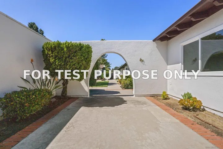 Demo/Test Data 16566 Caminito Vecinos Unit 31, San Diego, CA 92128
