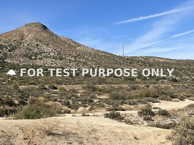 Demo/Test Data 0 Calexico Unit 34, Jacumba, CA 91934