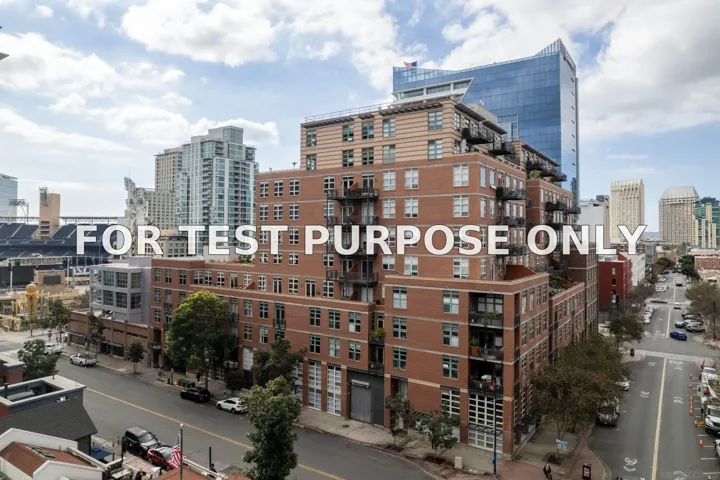 Demo/Test Data 877 Island Ave Unit 407, San Diego, CA 92101
