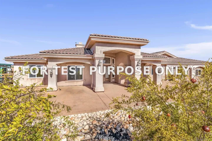 Demo/Test Data 24848 Starlight Mountain Rd, Ramona, CA 92065