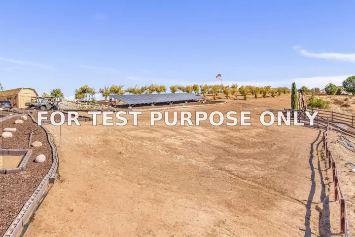 Demo/Test Data 24848 Starlight Mountain Rd, Ramona, CA 92065