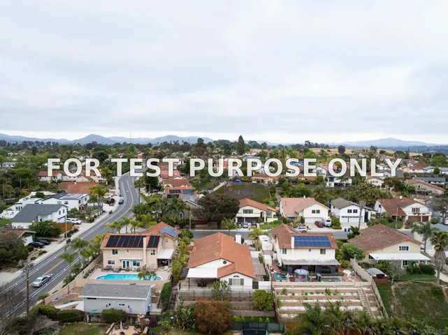 Demo/Test Data 324 Avenida De Las Rosas, Encinitas, CA 92024