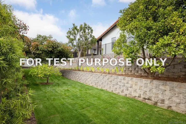 Demo/Test Data 324 Avenida De Las Rosas, Encinitas, CA 92024