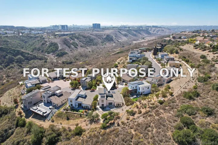 Demo/Test Data 5970 Shaw Lopez Row, San Diego, CA 92121