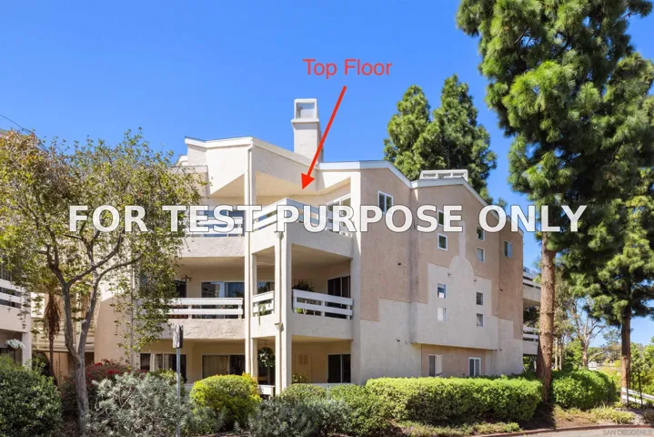 Demo/Test Data 7067 Camino Revueltos Unit 312, San Diego, CA 92111