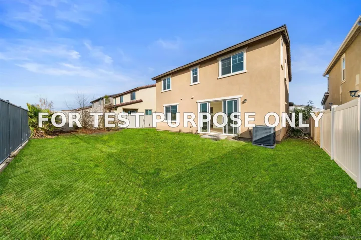 Demo/Test Data 29157 Sunforest St, Lake Elsinore, CA 92530