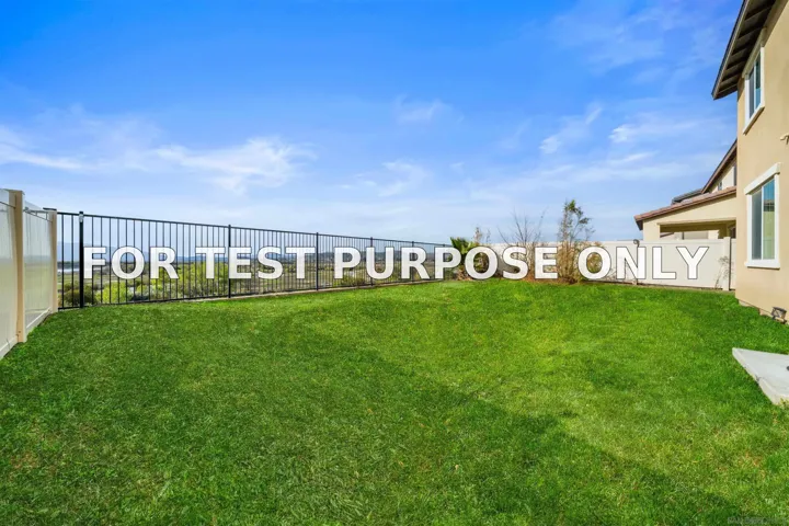 Demo/Test Data 29157 Sunforest St, Lake Elsinore, CA 92530