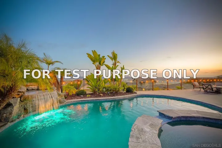 Demo/Test Data 5324 Bella Vista St, Santee, CA 92071