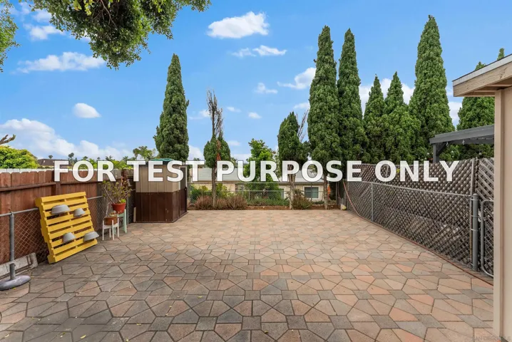 Demo/Test Data 3317-19 Jemez Dr, San Diego, CA 92117