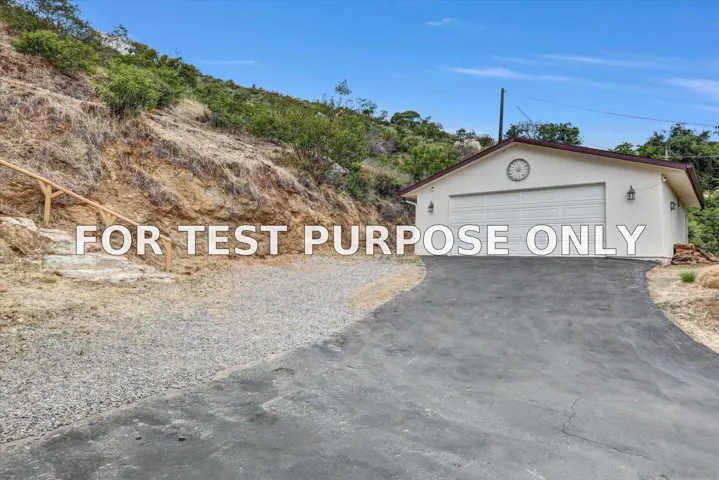 Demo/Test Data 11694 Hi Ridge, Lakeside, CA 92040