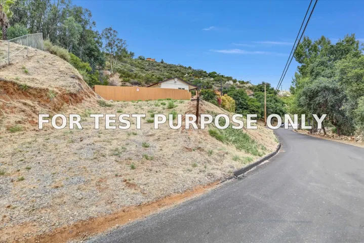 Demo/Test Data 11694 Hi Ridge, Lakeside, CA 92040