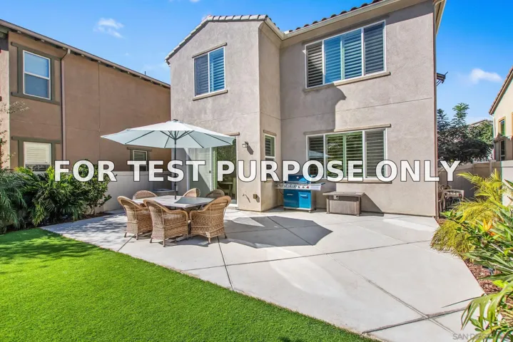 Demo/Test Data 1257 Via Candelas, Oceanside, CA 92056