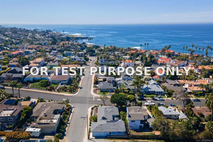 Demo/Test Data 4604 Osprey, San Diego, CA 92107