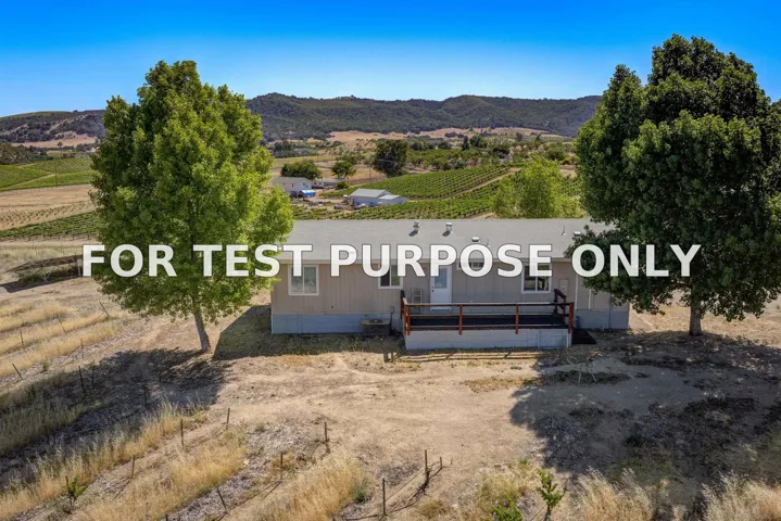 Demo/Test Data 5720 Vista Serrano, Paso Robles, CA 93446