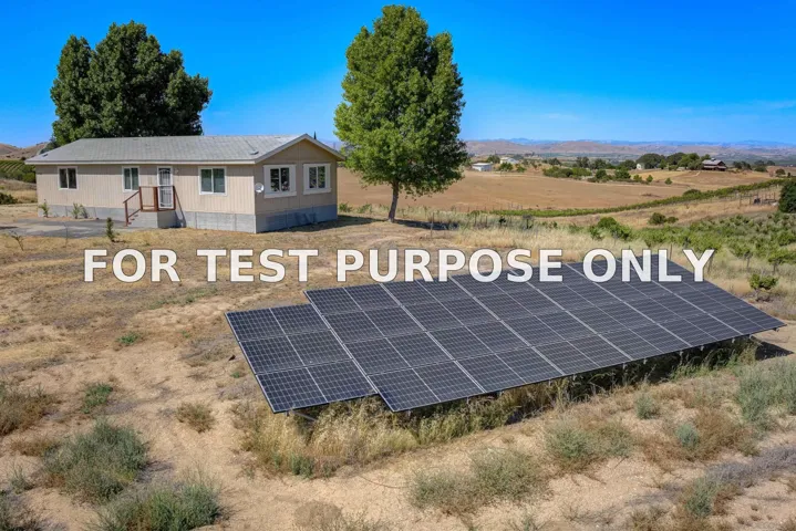 Demo/Test Data 5720 Vista Serrano, Paso Robles, CA 93446