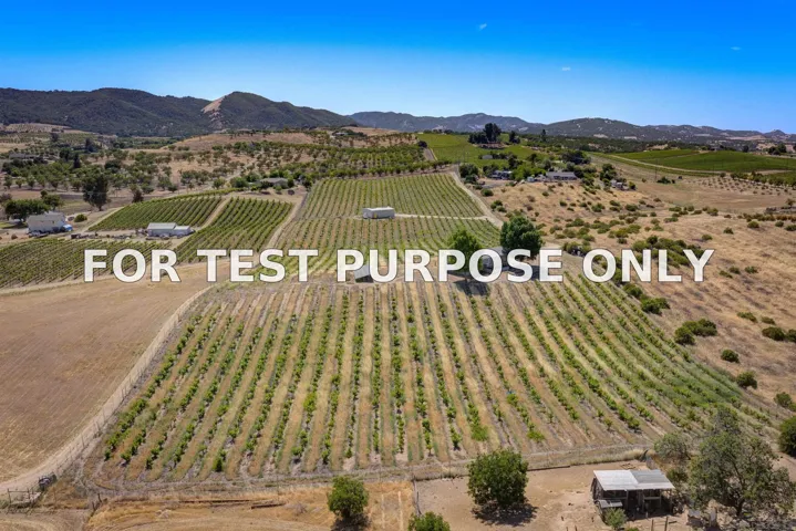 Demo/Test Data 5720 Vista Serrano, Paso Robles, CA 93446