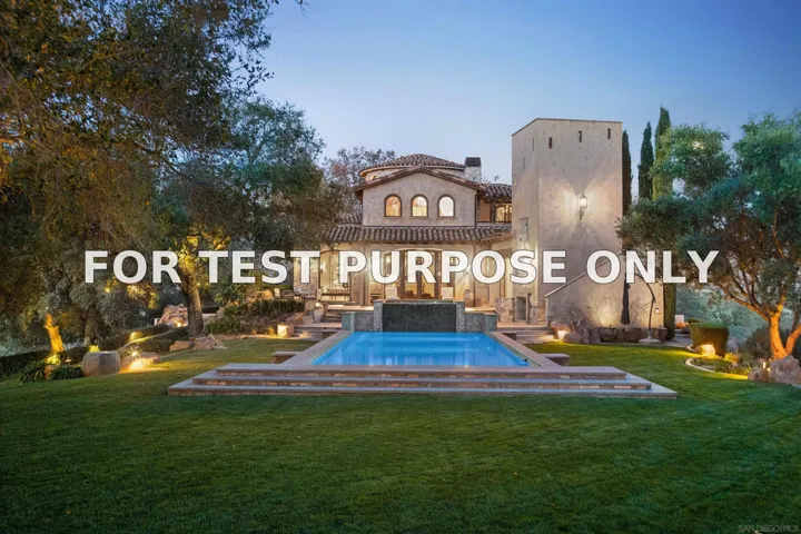 Demo/Test Data 26353 Old Julian Hwy, Ramona, CA 92065