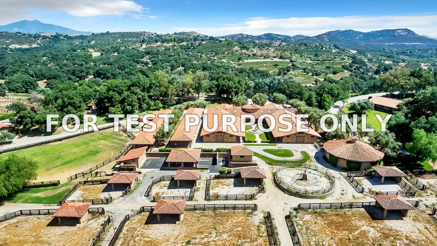 Demo/Test Data 26353 Old Julian Hwy, Ramona, CA 92065