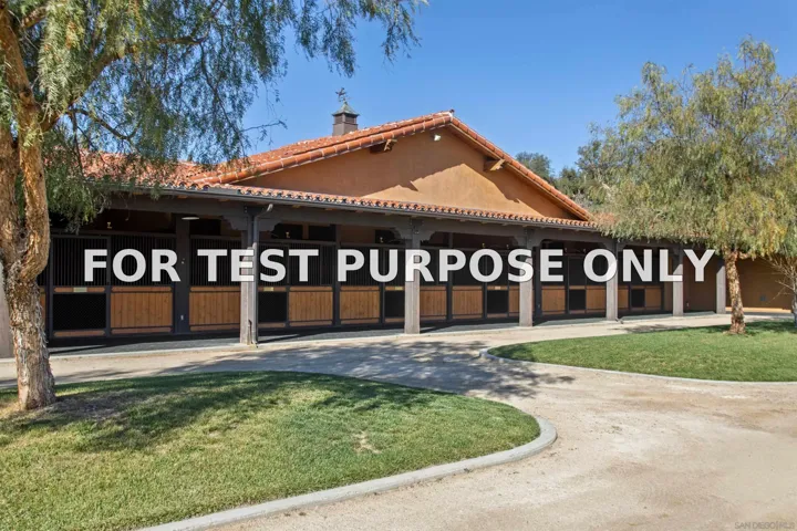 Demo/Test Data 26353 Old Julian Hwy, Ramona, CA 92065