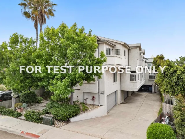 Demo/Test Data 1323 Pacific Beach Dr Unit F, San Diego, CA 92109