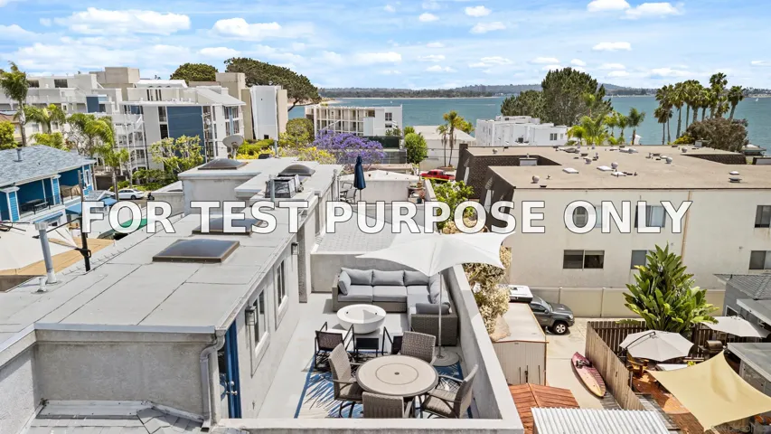 Demo/Test Data 1323 Pacific Beach Dr Unit F, San Diego, CA 92109