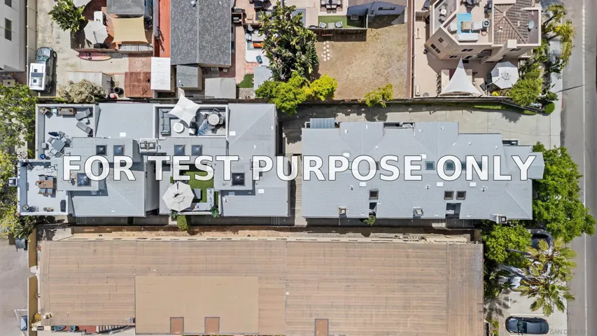 Demo/Test Data 1323 Pacific Beach Dr Unit F, San Diego, CA 92109