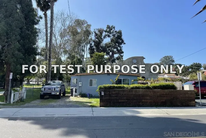 Demo/Test Data 701 Valley Ave, Solana Beach, CA 92075