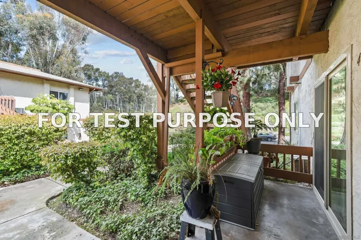 Demo/Test Data 6376 Rancho Mission Rd Unit 409, San Diego, CA 92108