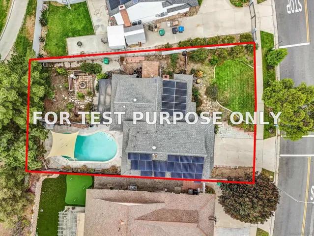 Demo/Test Data 1521 Del Norte Dr, Corona, CA 92879