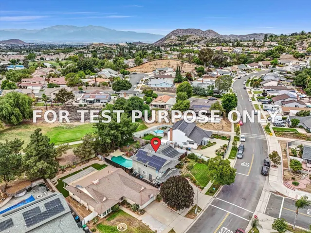Demo/Test Data 1521 Del Norte Dr, Corona, CA 92879
