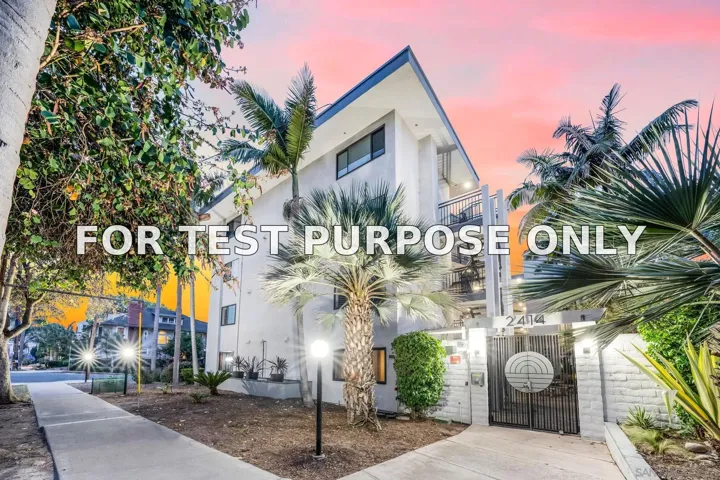 Demo/Test Data 2414 Front St Unit 16, San Diego, CA 92101