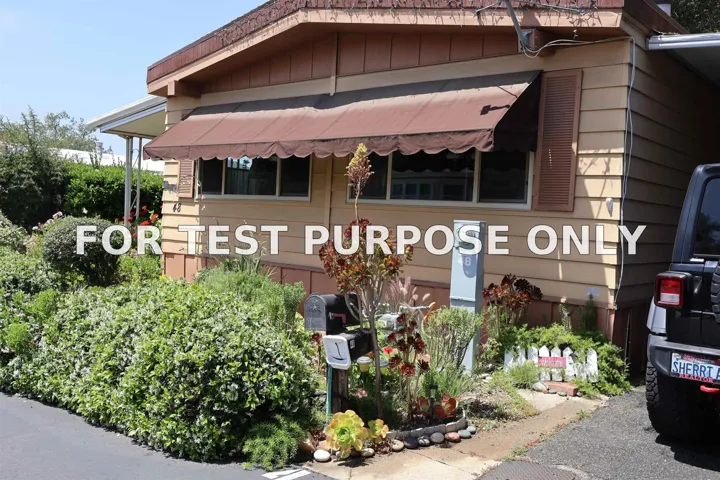 Demo/Test Data 4747 Oak Crest Unit 48, Fallbrook, CA 92028