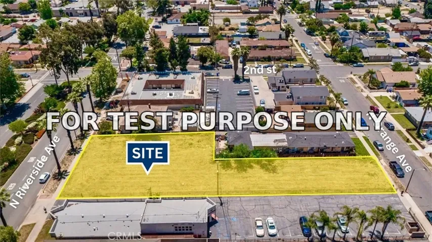 Demo/Test Data 210 N Riverside, Rialto, CA 92376