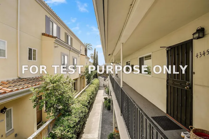 Demo/Test Data 4343 Idaho St. (-1/2), San Diego, CA 92104