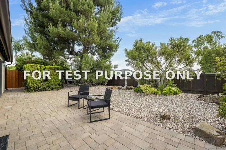 Demo/Test Data 11183 Linares, San Diego, CA 92129
