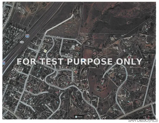 Demo/Test Data Quicker Road Unit 0, El Cajon, CA 92021